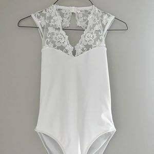 Ballet Rosa lace leotard Small
